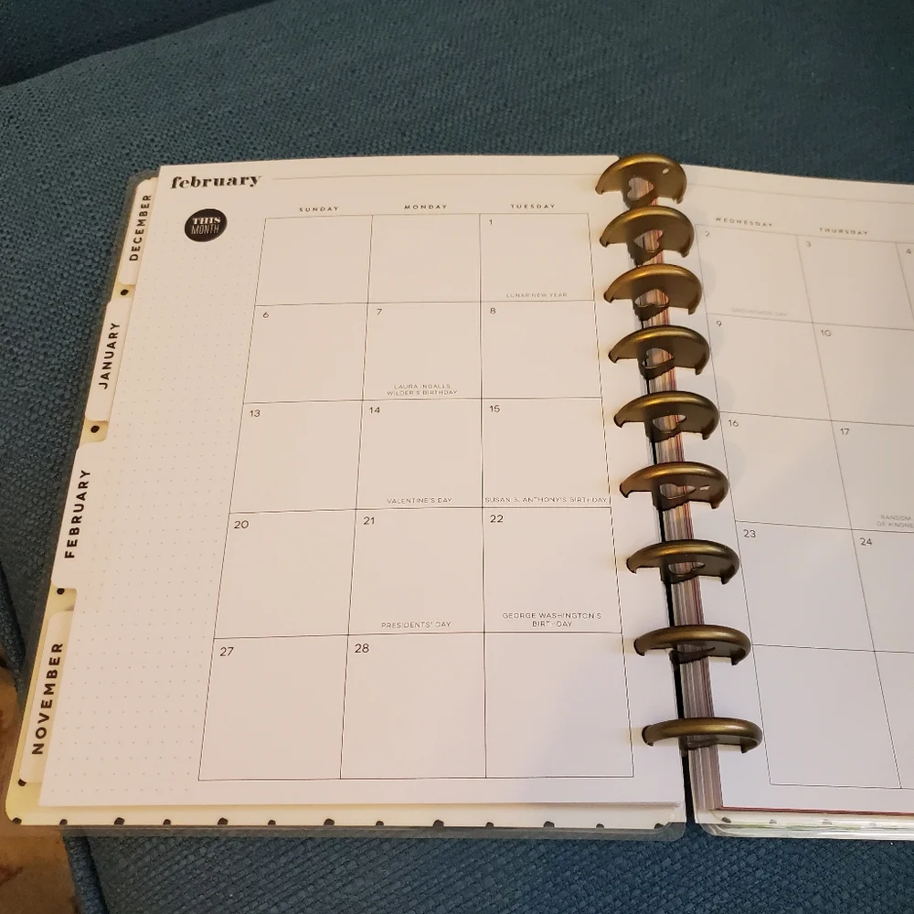 The Happy Planner classic sized planner teacher's edition